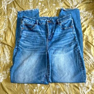 American Eagle Curvy Hi-Rise Skinny 16 Long